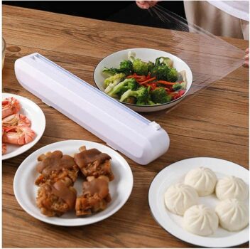 Cortador Plastico Filme Cozinha Alimento Embalagem Produto Manual