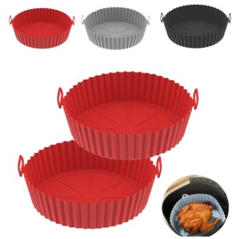 Formas Silicone Pra Fritadeira Air Fryer Micro-ondas