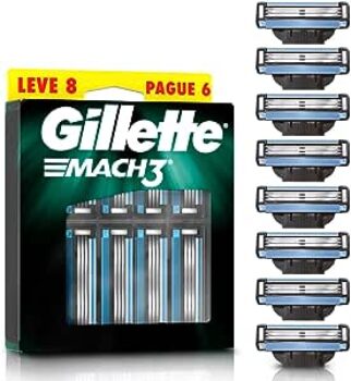 Gillette Mach3 - Carga para Aparelho de Barbear