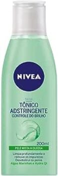 NIVEA Tônico Facial Controle do Brilho - Remove profundamente as impurezas