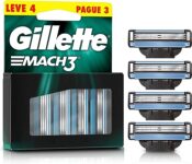 Refil Para Barbear Gillette Mach3 Leve 4 Pague 3