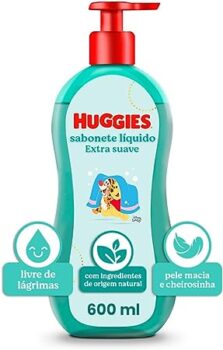 Sabonete Líquido Huggies Extra Suave - 600ml