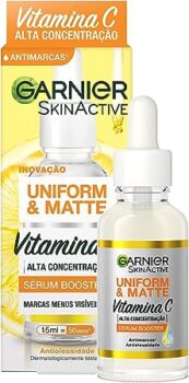 Sérum Facial Antimarcas Garnier Uniform & Matte Vitamina C