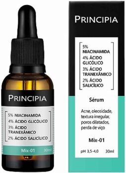 Sérum Principia Mix-01 (5% Niacinamida + 4% Glicólico + 3% Tranexâmico + 2% Salicílico)