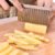 090 Cortador ondulados De Batata legumes De Aço Inoxidável