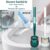 001 Escova Vaso Sanitário De Silicone Cores com Base Para Banheiro