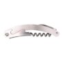Mimo Style Saca Rolha Compacto 11cm, Composto Por Aço Inoxidável e Ferro. Resistente, Produto Leve, Pesa 50 gramas, Doméstico e Profissional