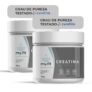 Kit 2x Creatina 100% Pura – Monohidratada, Laudo de Pureza Disponível – Total 600g