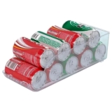 056 – Organizador Multiuso Porta Latas Para Geladeira Armário Acrilico Plasutil