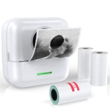 050 – Mini Impressora Portátil Térmica De Bolso Sem Fio Bluetooth Android IOS Telefone Imagem