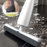 003 Mop Esfregar Automática Plana Com Esponja Pva Para Limpeza De Chão De Quarto