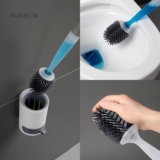 153 Escova Sanitária Recarregável com Cabo Longo Flexível