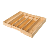 765 PORTA TALHERES EXTENSIVEL ECOKITCHEN BAMBU 34CM MIMO STYLE