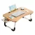 Mesa Portátil Dobrável Com Gaveta Para Notebook Home Office Estudo Refeição Cama Com Porta Copo MDF