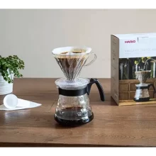 872 Kit Hario V60 02 Preto Craft Coffee Maker