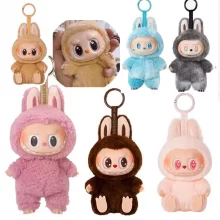 817 Pop Mart Labubu Chaveiro Vinil Rosto Caixa Cega Boneca Série Brinquedos Presente