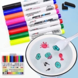 419 Caneta De Pintura 12 Cores Mágicas Flutuantes De Água Infantil