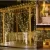 789 cortina 300 Leds 3×3 Metros Festa Casamento Eventos Natal Luz Amarelo