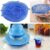 068 Kit Conjunto 6pçs Jogo Tampas De Silicone Ajustável Potes Universal Reutilizável Cozinha