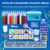 490 Kit Brinquedos De Bricolagem Feitos À Mão Conjunto Infantis Para Treinamento Visual Cognitivo