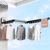 426 Rack de Secagem de Roupa Retráctil Com Ventosa
