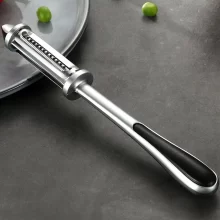 880.1 Descascador de Frutas/Legumes em Liga de Zinco C/ Cabo Antiderrapante Chef Pro 18,5cm – Wolff