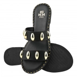 826 Chinelo Sandália Rasteira Feminino Sola Redonda Lançamento!
