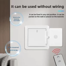 868 Interruptor De Controle Remoto Sem Fio Inteligente Controlador De Luz Automático